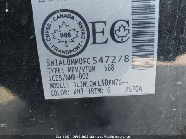5N1AL0MM0FC547278 Infiniti QX60