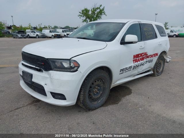 1C4RDJDG8LC406197 Dodge DURANGO GT