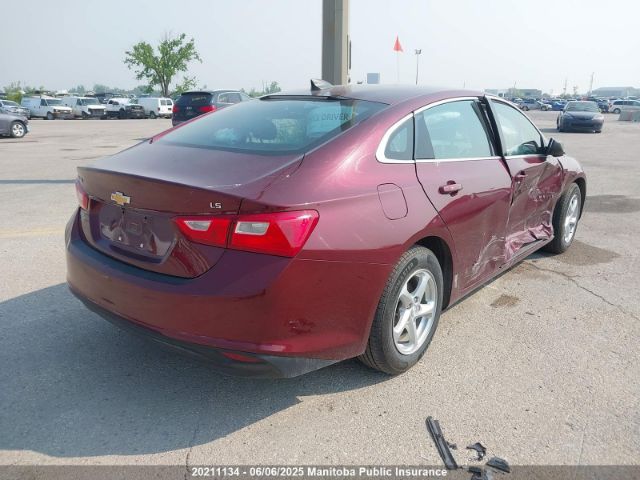 1G1ZB5STXGF201619 Chevrolet MALIBU LS