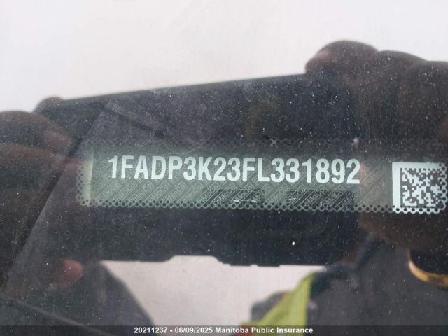 1FADP3K23FL331892 Ford FOCUS SE