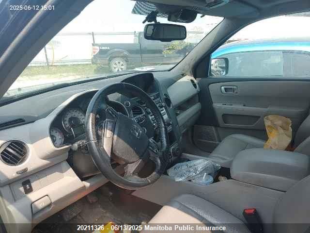 5FNYF4H6XFB505426 Honda Pilot Ex-l