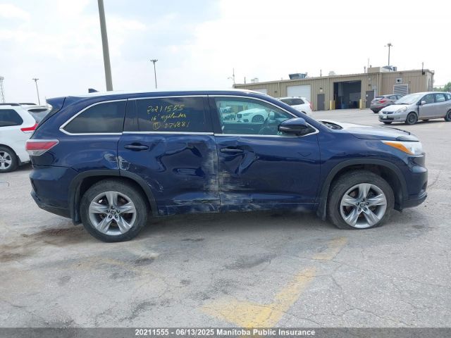 5TDDKRFH5GS274881 Toyota Highlander Limited V6