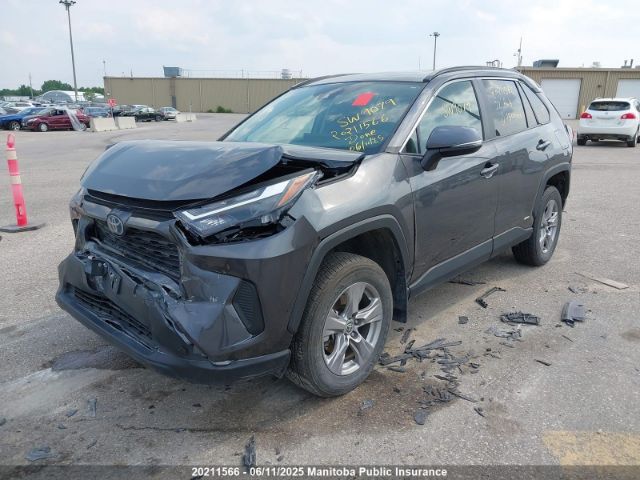 2T3RWRFV2NW150000 Toyota Rav4 Xle Hybrid