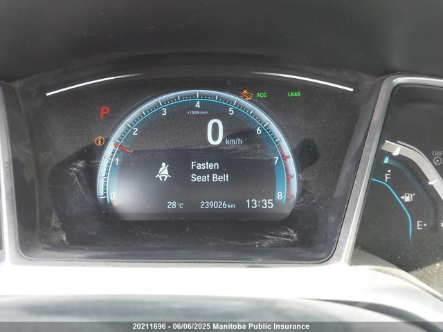 2HGFC2F81JH003580 Honda CIVIC EX