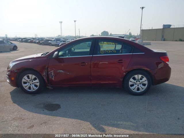 1G1PC5SB0F7123470 Chevrolet Cruze Lt Turbo