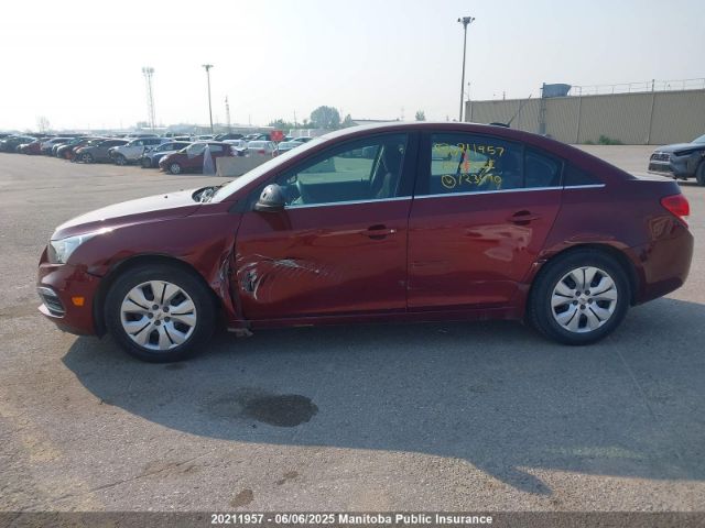 1G1PC5SB0F7123470 Chevrolet Cruze Lt Turbo
