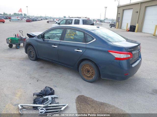 3N1AB7AP6EL677943 Nissan Sentra 1.8 Sv