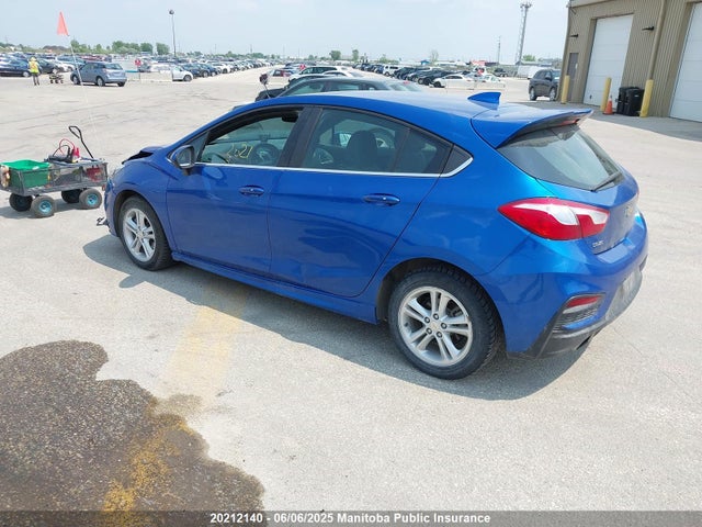 3G1BE6SM4JS654225 Chevrolet CRUZE LT