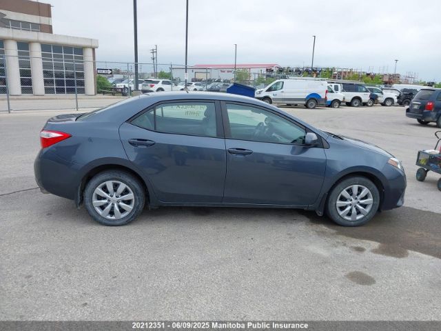 2T1BURHE9EC117171 Toyota COROLLA LE