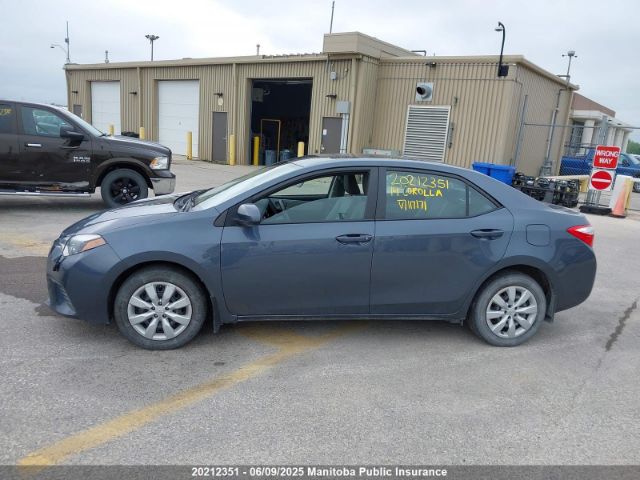 2T1BURHE9EC117171 Toyota COROLLA LE