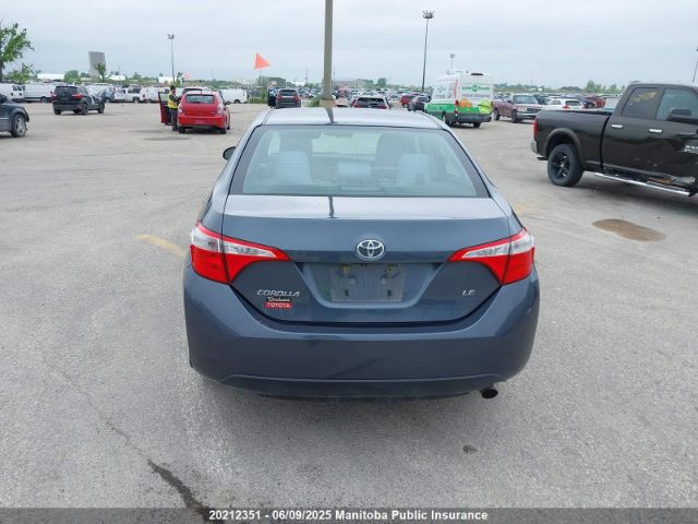 2T1BURHE9EC117171 Toyota COROLLA LE