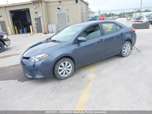 2T1BURHE9EC117171 Toyota COROLLA LE
