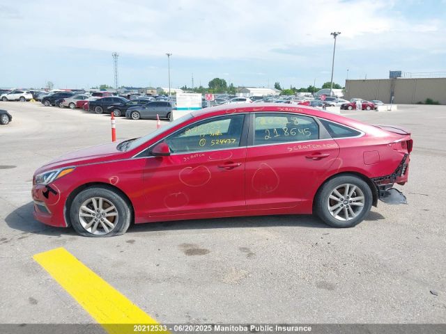 5NPE24AF4HH524437 Hyundai 2017