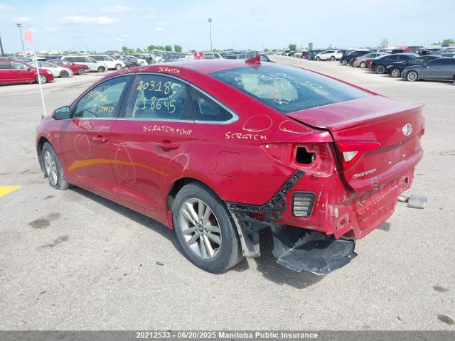 5NPE24AF4HH524437 Hyundai 2017