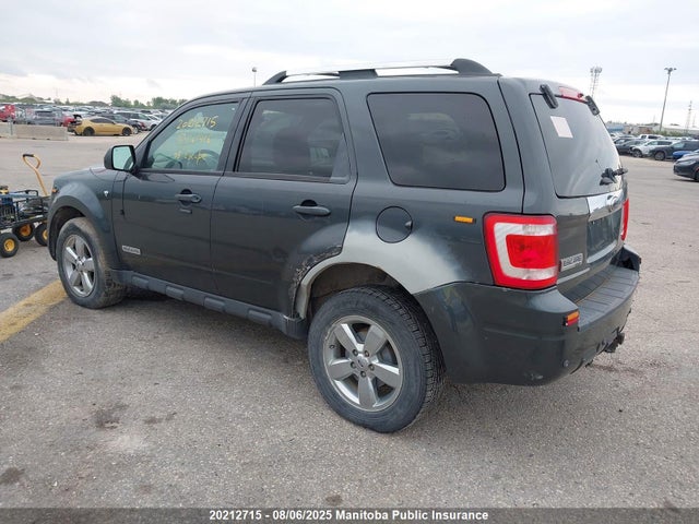20212715 :رقم المزاد ، 1FMCU94118KC61416 vin ، 2008 Ford Escape Limited V6 مزاد بيع
