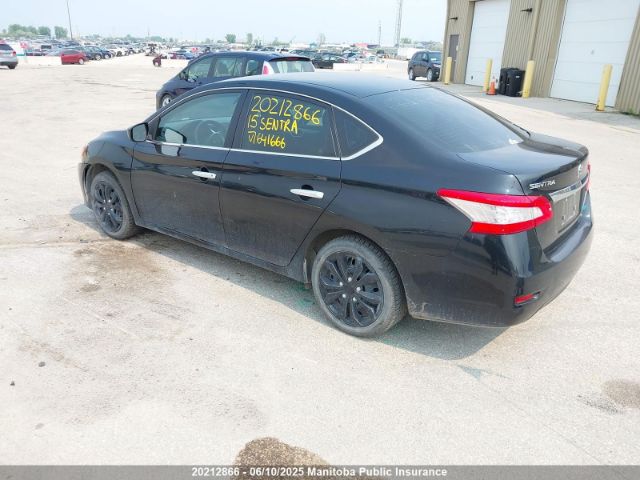 3N1AB7AP0FL641666 Nissan Sentra 1.8 Sl