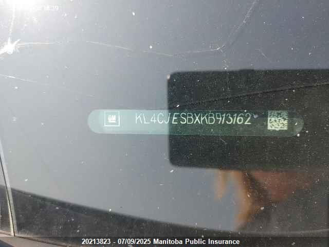 KL4CJESBXKB913162 Buick luv: mfi, variable valve timing, alum, e85 max