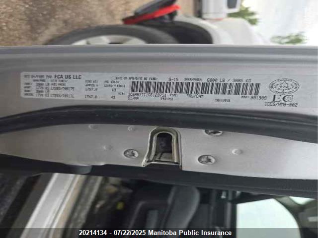 Dodge 1500 2016 1C6RR7TT1GS128751 Image 9
