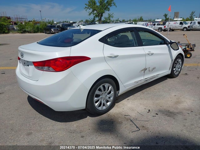 Aukcja sprzedaży 2013 Hyundai Elantra Gl, vin: 5NPDH4AE2DH287135, numer aukcji: 20214370