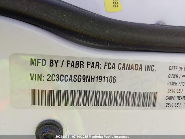 2C3CCASG9NH191106 Chrysler 300