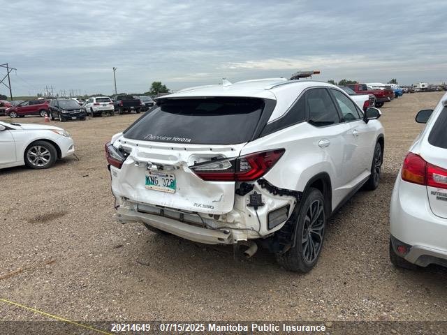 2T2BZMCA0GC002627 Lexus RX