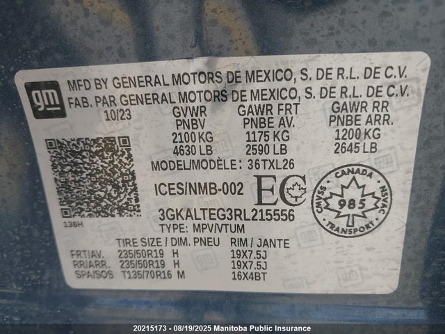 GMC lsd 2024 3GKALTEG3RL215556 Image 9