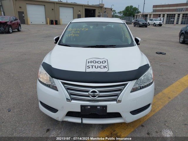2015 Nissan Sentra 1.8 S მანქანა იყიდება აუქციონზე, vin: 3N1AB7AP1FL643281, აუქციონის ნომერი: 20215197