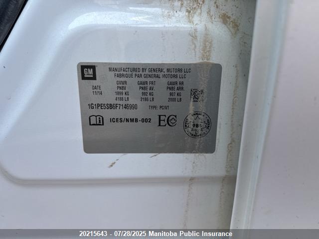 1G1PE5SB6F7146990 Chevrolet LUV