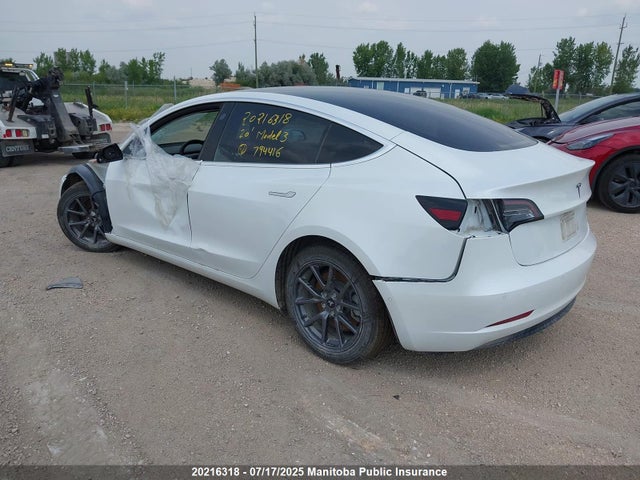 5YJ3E1EA4LF794416 Tesla MODEL 3