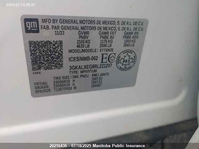 3GKALXEG9RL221207 GMC lsd