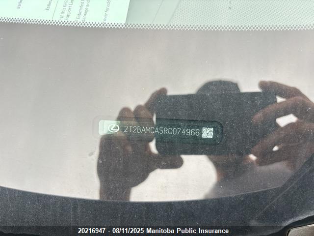 2T2BAMCA5RC074966 Lexus t24a-fts