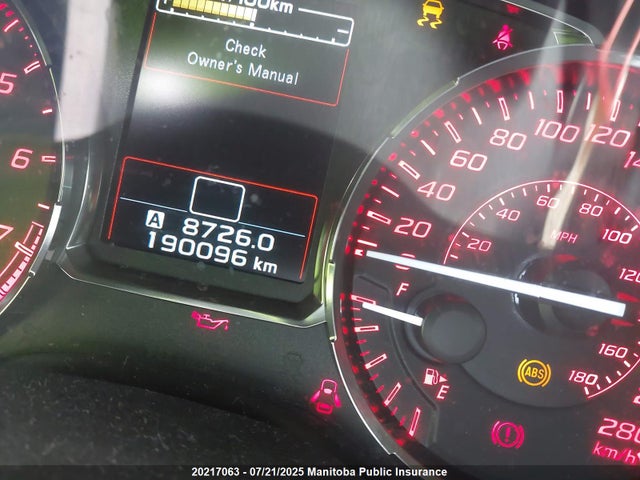JF1VA1A66F9814272 Subaru dib turbo