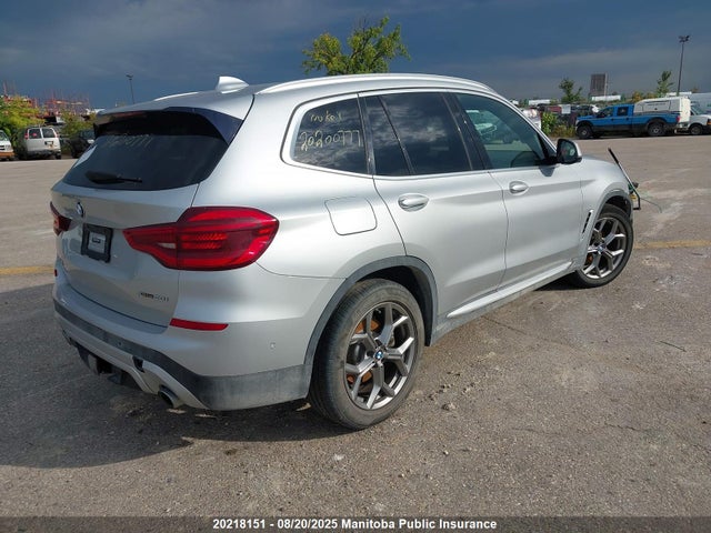 BMW X3 2021 5UXTY5C05M9F55527 Image 4
