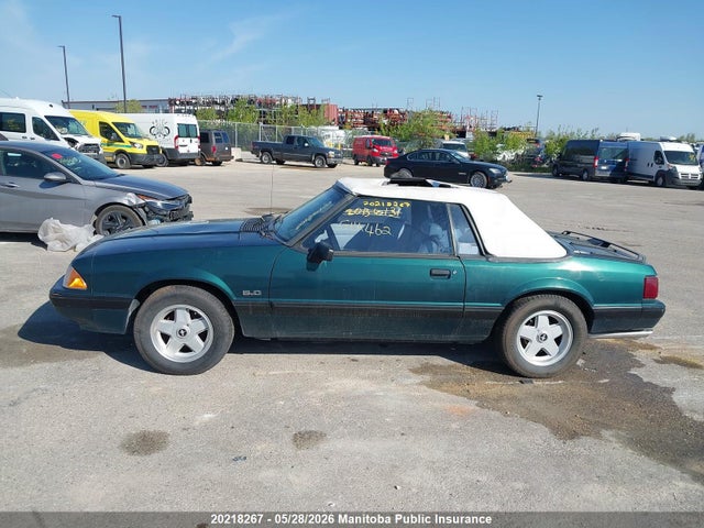 Aukcja sprzedaży 1991 Ford Mustang Lx 5.0l, vin: 1FACP44E1MF198490, numer aukcji: 20218267