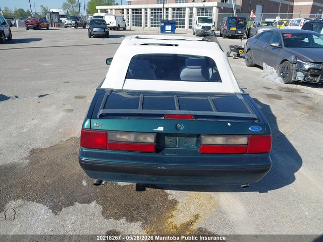 Aukcja sprzedaży 1991 Ford Mustang Lx 5.0l, vin: 1FACP44E1MF198490, numer aukcji: 20218267