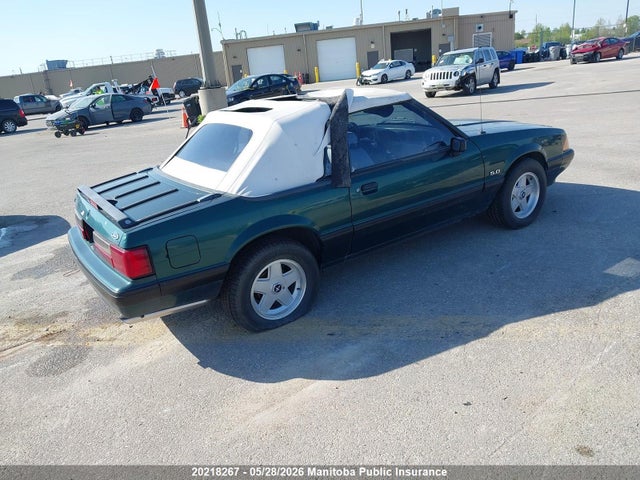 Aukcja sprzedaży 1991 Ford Mustang Lx 5.0l, vin: 1FACP44E1MF198490, numer aukcji: 20218267