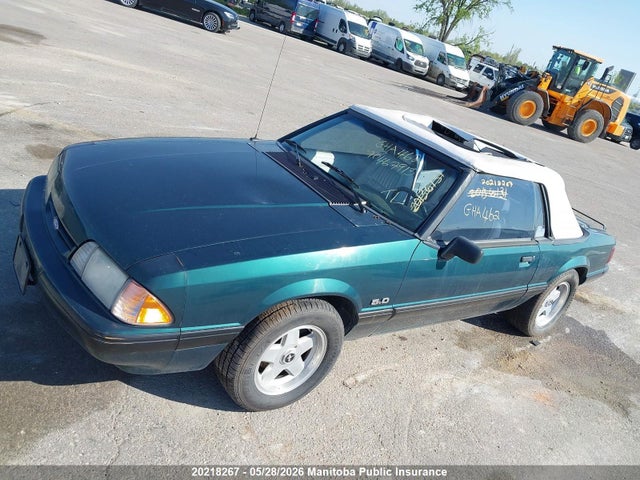 Aukcja sprzedaży 1991 Ford Mustang Lx 5.0l, vin: 1FACP44E1MF198490, numer aukcji: 20218267