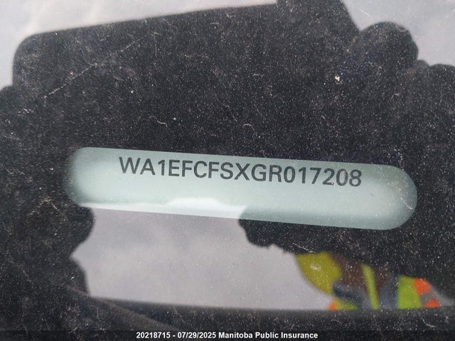 WA1EFCFSXGR017208 Audi 2.0t