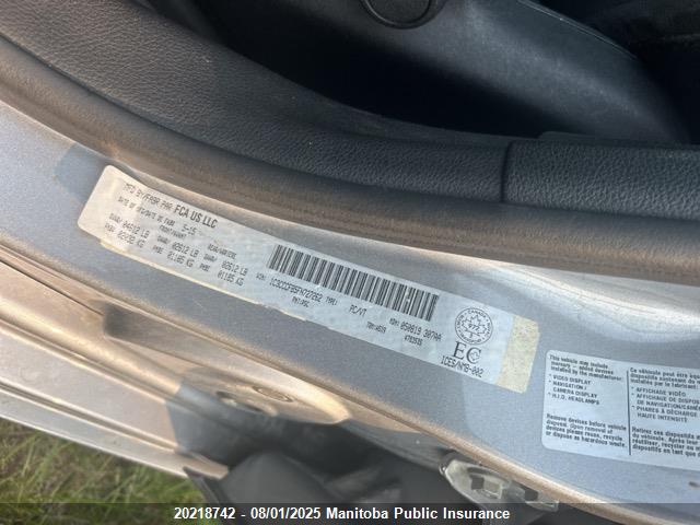 1C3CCCFB5FN727262 Chrysler 2015
