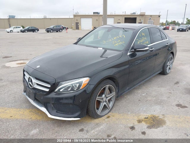 Mercedes Benz c-class 2015 55SWF4KB8FU005146 Image 2