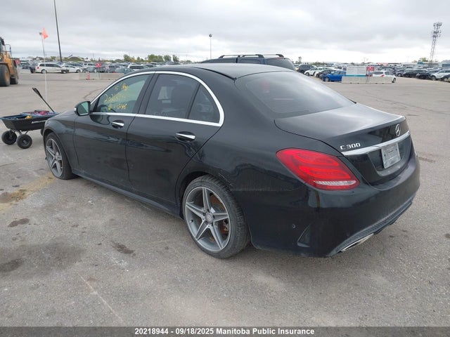 Mercedes Benz c-class 2015 55SWF4KB8FU005146 Image 3