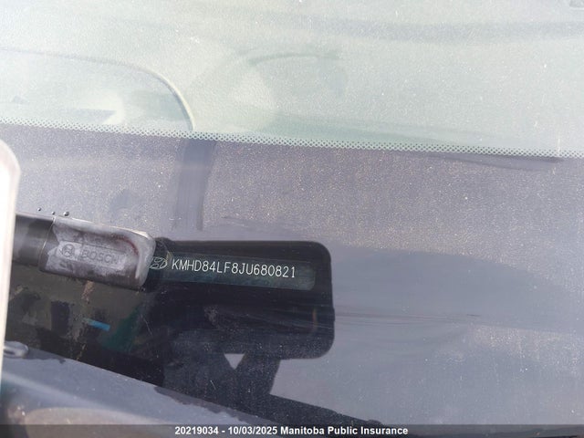 KMHD84LF8JU680821 Hyundai mpi nu