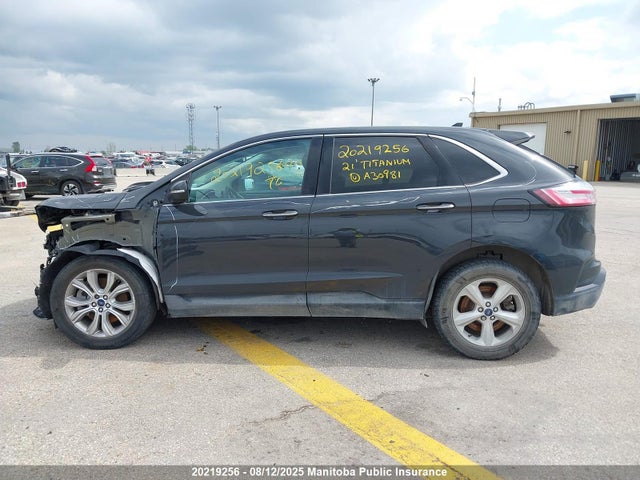 Продажа на аукционе авто 2021 Ford Edge Titanium, vin: 2FMPK4K97MBA30981, номер лота: 20219256
