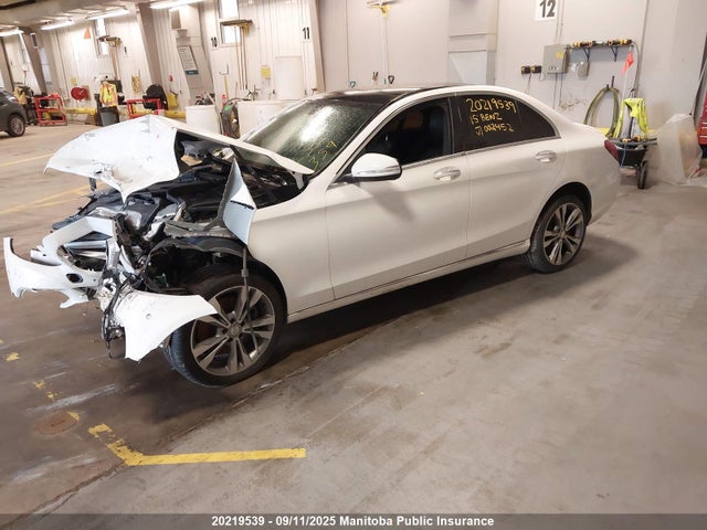 Mercedes Benz c-class 2015 55SWF4KB0FU002452 Image 2