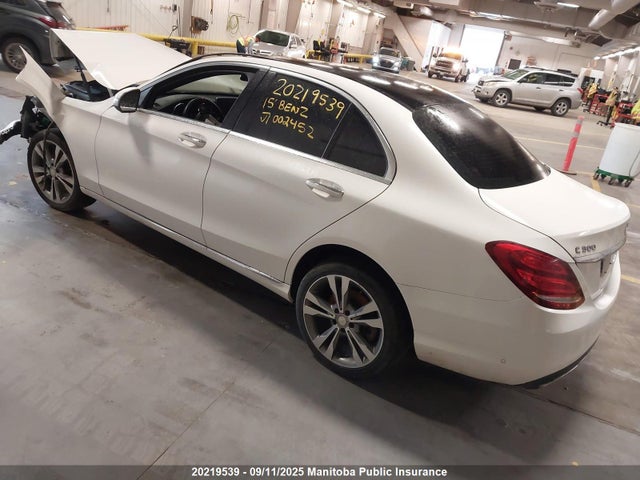 Mercedes Benz c-class 2015 55SWF4KB0FU002452 Image 3