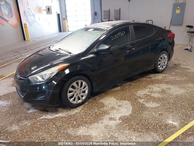Aukcja sprzedaży 2013 Hyundai Elantra Gl, vin: 5NPDH4AE8DH156825, numer aukcji: 20219563