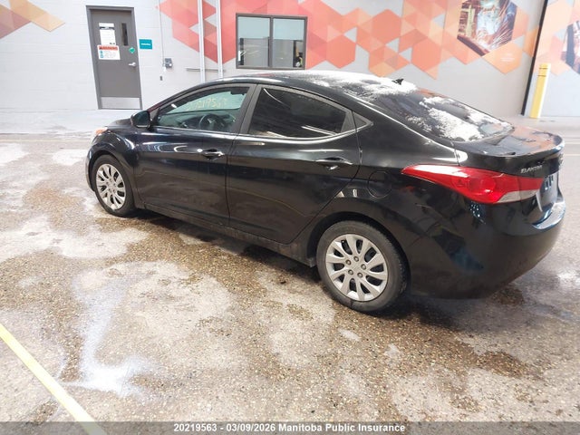 Aukcja sprzedaży 2013 Hyundai Elantra Gl, vin: 5NPDH4AE8DH156825, numer aukcji: 20219563
