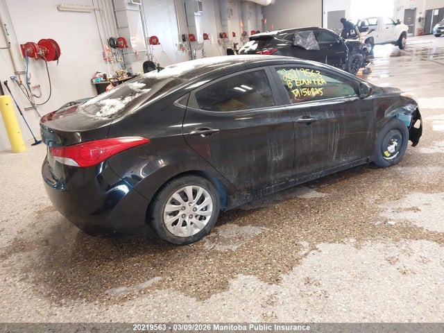 Aukcja sprzedaży 2013 Hyundai Elantra Gl, vin: 5NPDH4AE8DH156825, numer aukcji: 20219563