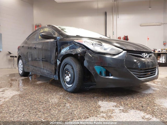 Aukcja sprzedaży 2013 Hyundai Elantra Gl, vin: 5NPDH4AE8DH156825, numer aukcji: 20219563