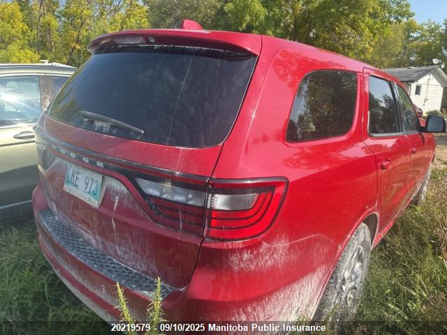 1C4RDJAGXGC341363 Dodge Durango